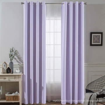 Lilac Blackout Curtains for Girl's Room